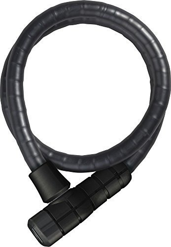 Abus 6 Serie Microflex Llave Cable Blindado Negro 85 Cm15 Mm