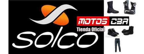 Botas Motos Solco Urbanas Protecciones Motoscba