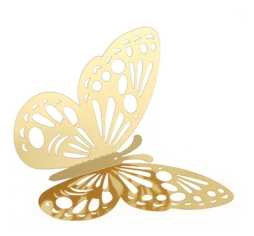 120 Piezas 60 Pares de Pegatinas de Mariposa Desmontables Adornos de Pared en Mariposa 3D de Hueco para Habitaci/ón de Beb/é Decoraci/ón de Boda Rosa