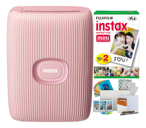 Impresora Instantanea Para Smartphone Rosa Suave Fujifilm 20