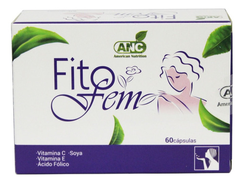 Fitofem 60cap Cuidado Mujer Menopausia + Ácido Fólico Anc