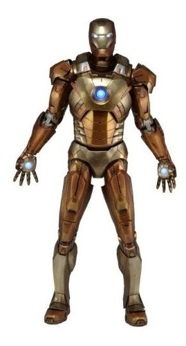 Figura De Acción Iron Man (armadura Midas) 1:4 - 18 