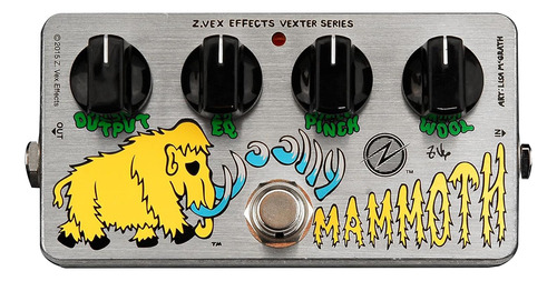 Zvex Effects Wooly Mammoth Vexter Fuzz - Pedal De Efectos