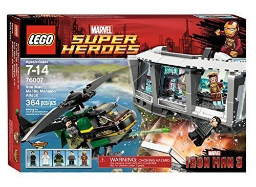 Lego Super Heroes Iron Man Malibu Mansion Ataque (76007)