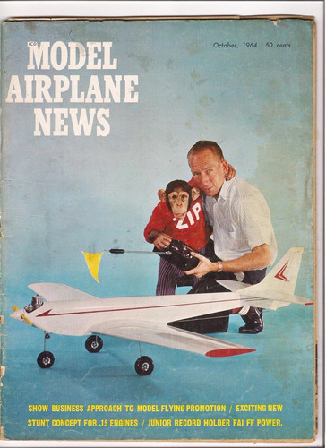 Revista Modern Airplane News Octubre 1964 G8