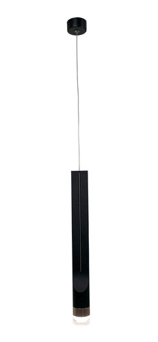 Luminária Pendente Led Design Reto 7w H-63cm