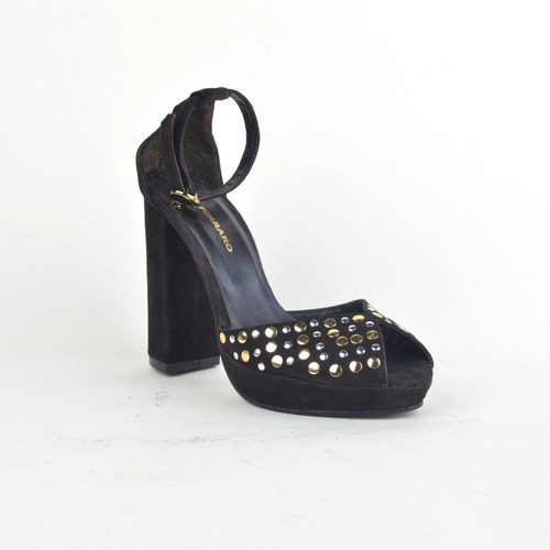 Imagen 3 de 6 de Sandalias Zapatos De Mujer De Gamuza - Laos - Ferraro