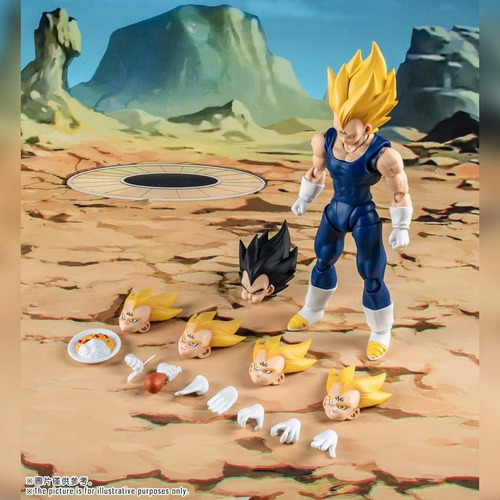 Imagem 1 de 10 de Majin Vegeta S.h.figuarts Demoniacal Fit Df Dragon Ball Z
