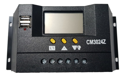 Controlador De Carga Solar Pwm 30a 12/v24v