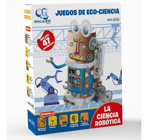 Juego De Ciencia Robotica Experimentos Eco Aprender Galileo