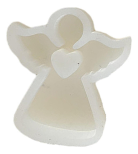 Modelo De Silicona Con Vela De Ángel De Amor, 7 Cm X 7,5 Cm