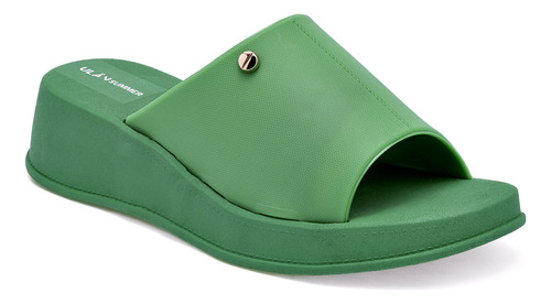 Sandalia Mod 2750 Para Mujer Top Moda Color Verde D2