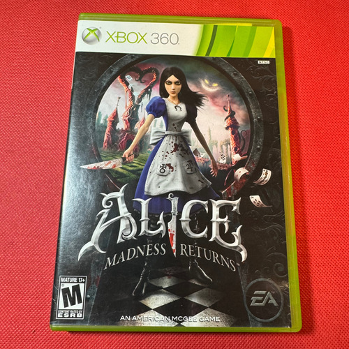 Alice Madness Return Xbox 360 Original. B
