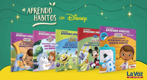 Libro Colección Aprendo Hábitos Con Disney Gamestore