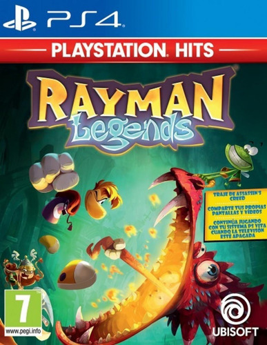  Sellado  Rayman Legends Ps4