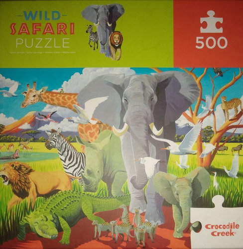 Puzzle Safari Salvaje Rompecabezas 500 Piezas Didactikids