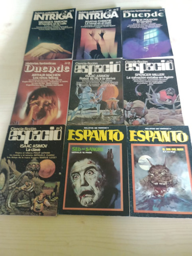 Lote De Libros-intriga-duende- Espacio - Espanto -terror- 14