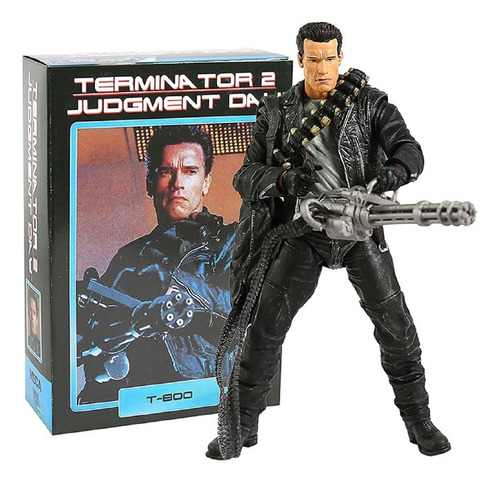 Juguete Figura Accion Terminator 2 Schwarzenegger Detalle