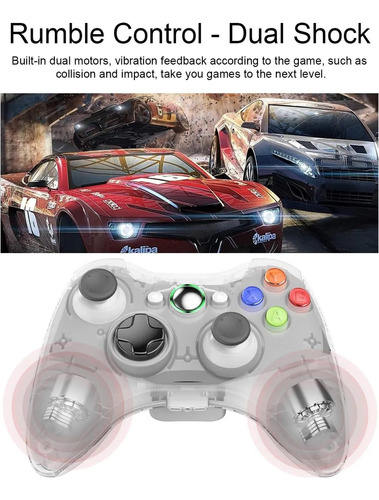 Control Inalámbrico 2.4g Para Xbox 360 Y Pc Windows Gamepad