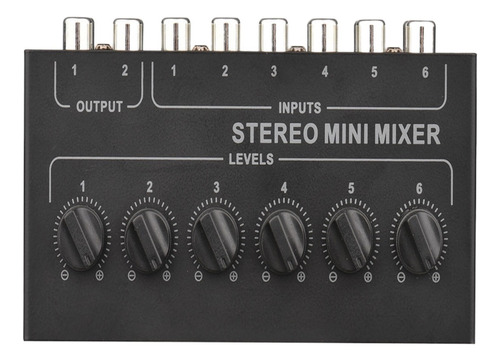 Se Requiere Mezclador De Batería Mixer 6 Battery Mixer Rca P