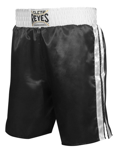 Cleto Reyes - Banador De Boxeo De Saten, Negro/blanco, Talla