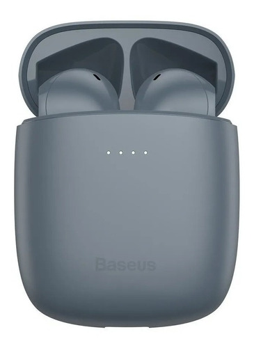 Auriculares in-ear inalámbricos Baseus W04 Pro ash grey con luz LED