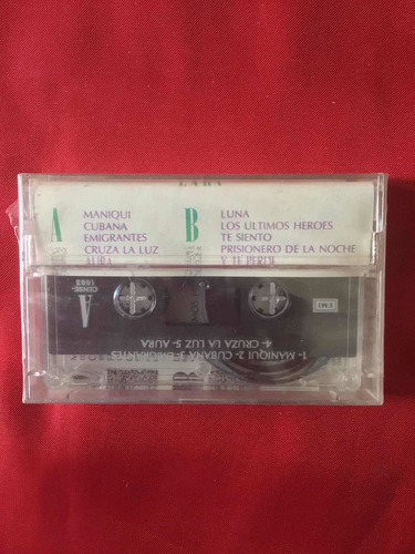 Carlos Lara Cassette Carlos Lara/maniquí/lynda/sin Abrir New (Usado)