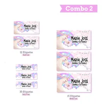 Comprar Etiquetas Autoadhesivas Escolares Personalizadas, 62und