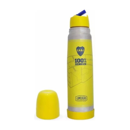 Termo Acero Inox. Estadio Boca Luminox Lumilagro 1 L