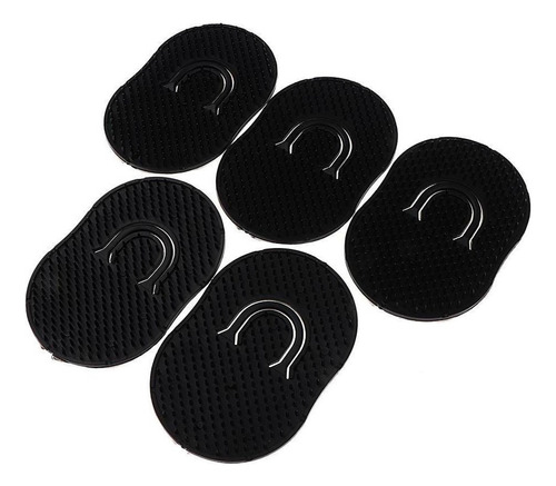 5 Unids Pinceles De Cabello For Hombres De Bolsillo, Juego .