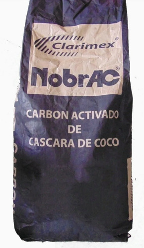 Carbon Activado Vegetal Cascara De Coco X 5 Kilos