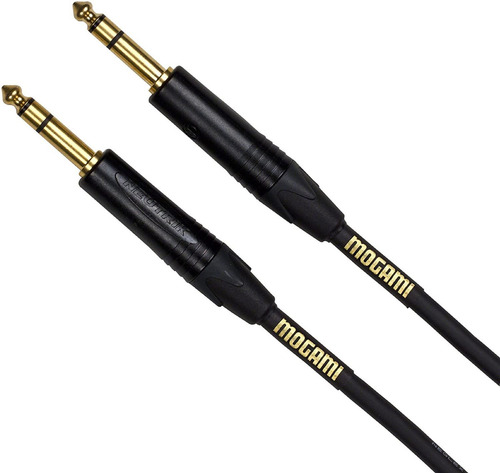 Cable De Audio Mogami Gold Trs A Trs De 6 Ft