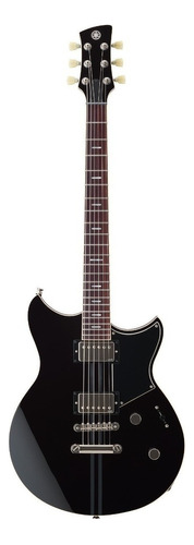 Guitarra eléctrica Yamaha Revstar Standard RSS20 de arce/caoba con cámara 2022 black poliuretano brillante con diapasón de palo de rosa