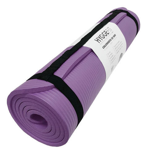 Colchoneta Mat Nbr 10mm Antideslizante Yoga Pilates Fitness