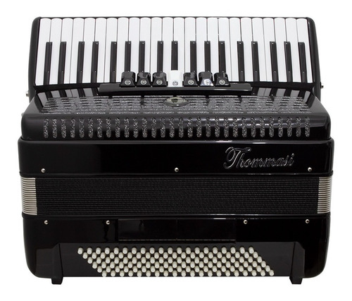 Acordeon De 120 Baixos Thommasi Ta-12009 Preto