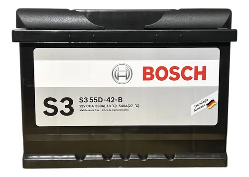 comprar Batería Bosch S3 55d 55ah 390a 12v - Auto\u002Fcamioneta
