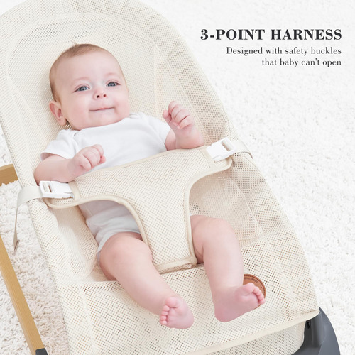Asiento Inflable Portátil Para Bebés Con Vibraciones Natural