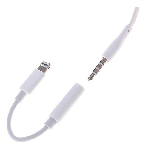 Adaptador De Audífonos Para iPhone Lightning A Jack 3.5mm