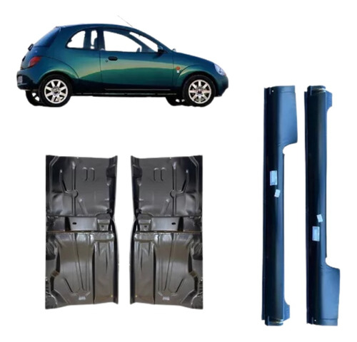 Kit Assoalho E Caixa Ar Ford Ka 2 Portas 97 A 2007