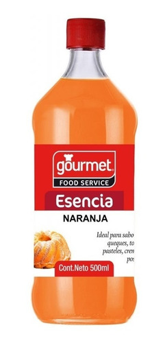 Esencia De Naranja 500 Cc. Gourmet. Agro Servicio.