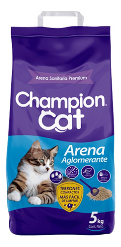 Champion Cat Arena Aglomerante 5 Kg