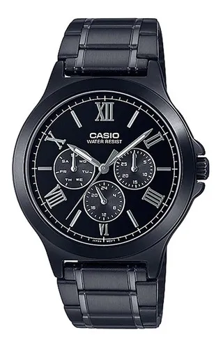 Reloj Casio Hombre Mod Mtp-v300b-1a amsterdamarg Color de la