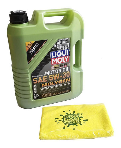 Imagen 1 de 8 de Liqui Moly Molygen Aceite Sintetico 5w30 Garrafa 5l Ford Gm