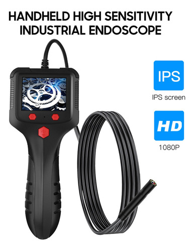 Endoscopio Industrial P100 8mm 1080p Endoscopio Digital Ip67