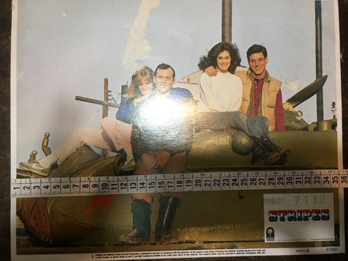 Poster N°  4 - El Peloton Chiflado Bill Murray  Usa 35 Cms 