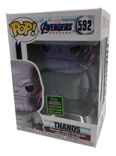 Funko Pop Marvel Avengers Endgame Thanos 592 Exlus Ruedestoy