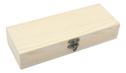 Caja De Madera Sin Terminar Caja De Madera Lisa Con Tapa S