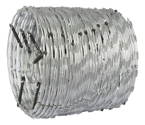 Concertina Dupla Eletrificada 45cm Para 10 Metros - Cod 35