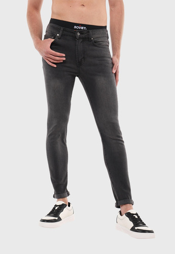 Jeans Hombre Skinny Soviet Svje391gr