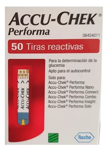 Tiras Reactivas Para Glucometro Accu Chek Performa